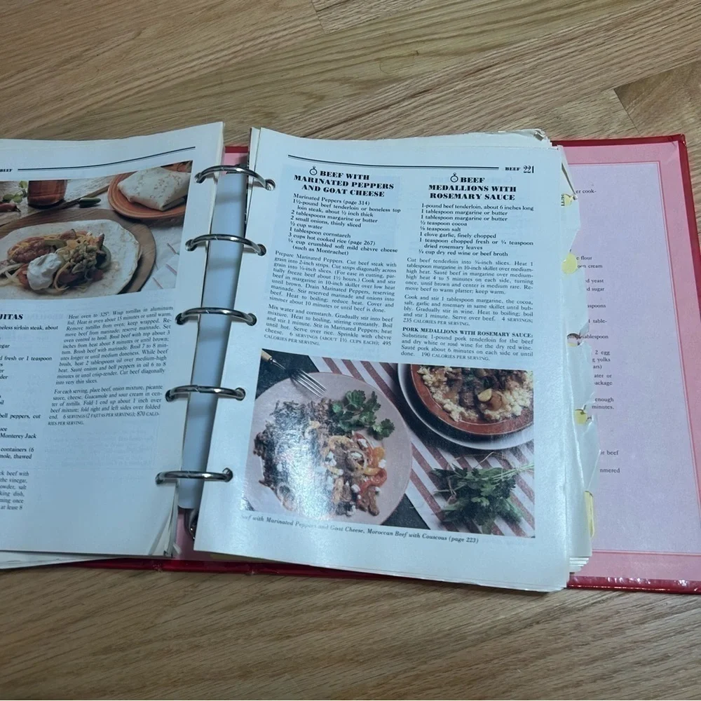 Betty Crocker’s 40th Anniversary Edition Cookbook Hardcover Spiral